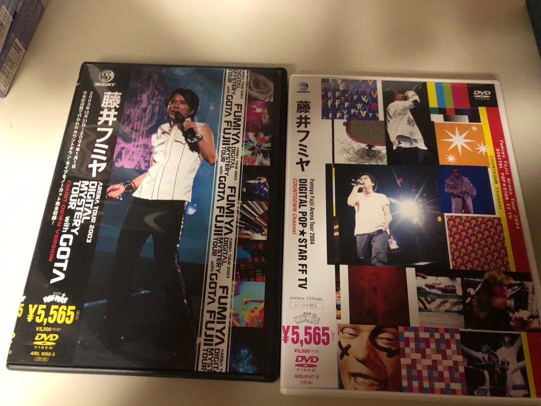藤井フミヤ DVD 2枚セット - メルカリ