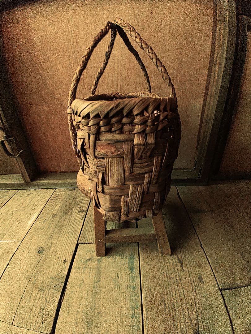 信州安曇野の山葡萄かごバック。里山手仕事。 - メルカリ