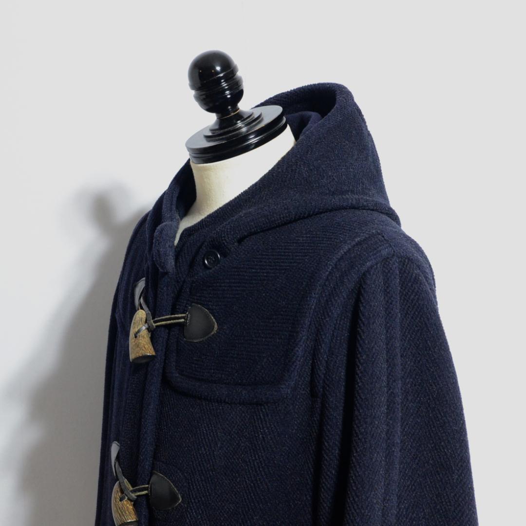 超極上品 ムーアブルック ブルックスブラザーズ 杢ネイビー ダッフル