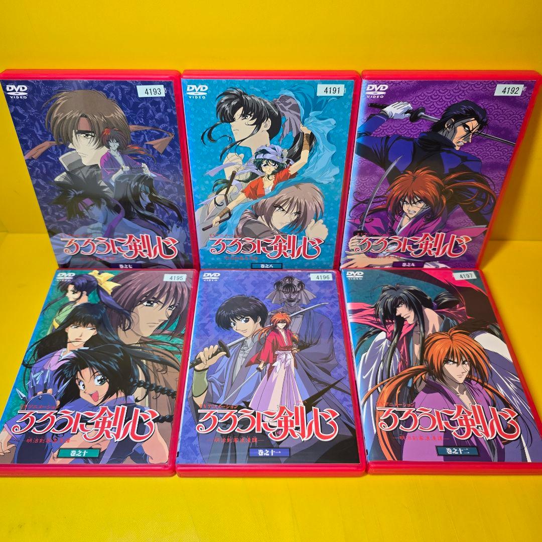 新品ケース交換済み るろうに剣心 シリーズ DVD全35巻セット - メルカリ