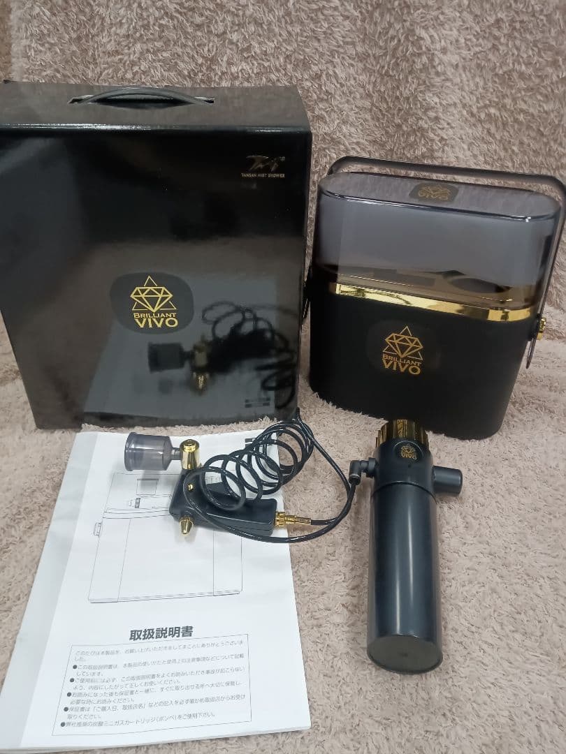 美品/BRILLIANT VIVO 炭酸ミストシャワー　PR-001 美品/BRILLIANT VIVO 炭酸ミストシャワー PR-001 M Rowan Online Shop