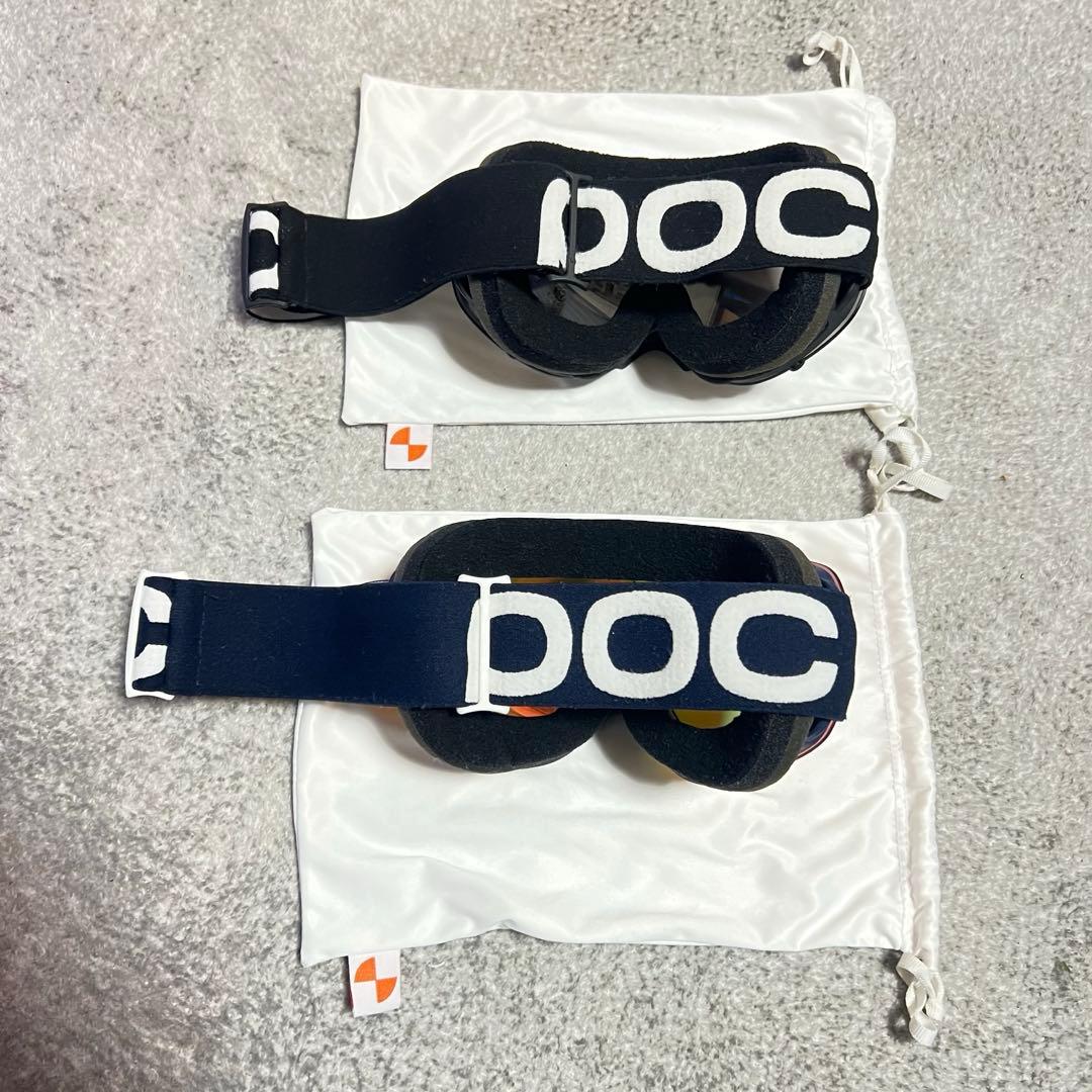 ☆POC LOBES ゴーグル 2個セット Carl Zeissレンズ ケース付 - メルカリ