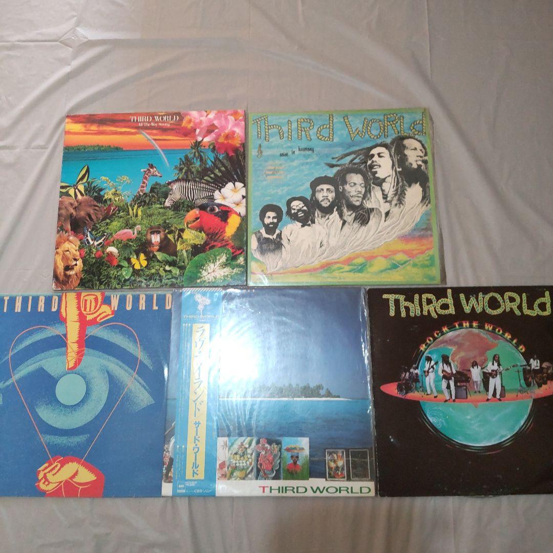 Third World レゲエLPレコードアルバム5枚セット Third World レゲエLPレコードアルバム5枚セット - メルカリ