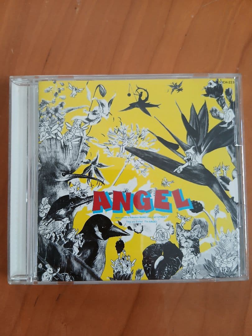 ANGEL CDアルバム ロカビリー クリームソーダ ピンクドラゴン 浦江アキコ BLUE ANGEL /EDEN【ネオロカビリーCD】帯付1993年*Neo Rockabilly
