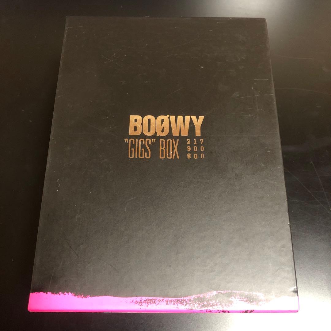BOØWY GIGS BOX DVD GIGS”BOX[DVD] - BOφWY - UNIVERSAL MUSIC JAPAN