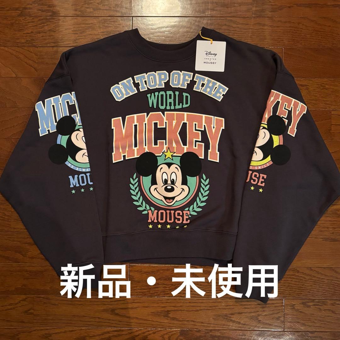 moussy×ミッキーコラボ トレーナー アウトレット - メルカリ