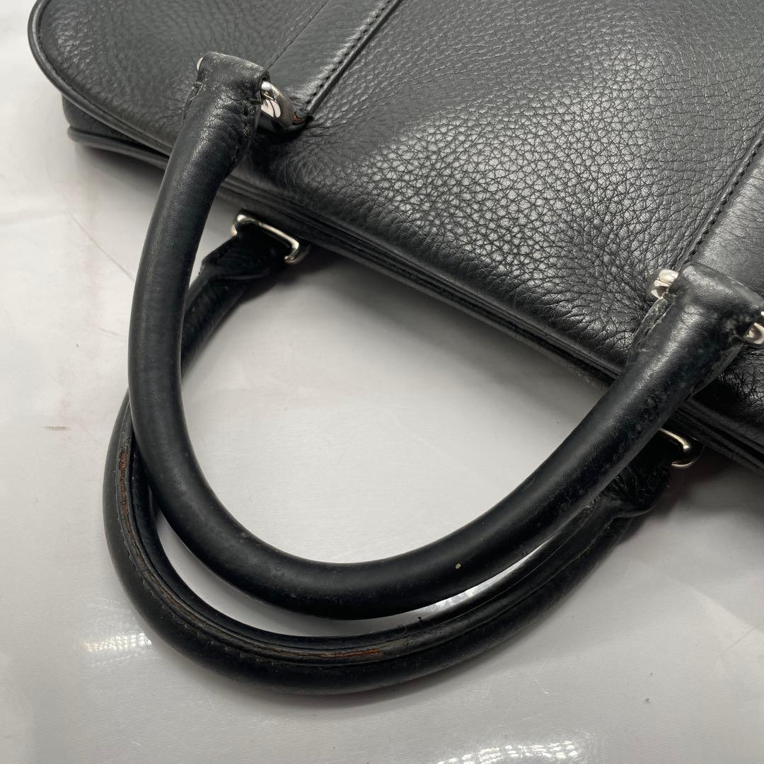 【mh/12.20/15】BALLY（バリー）ビジネスバッグ　ブラック