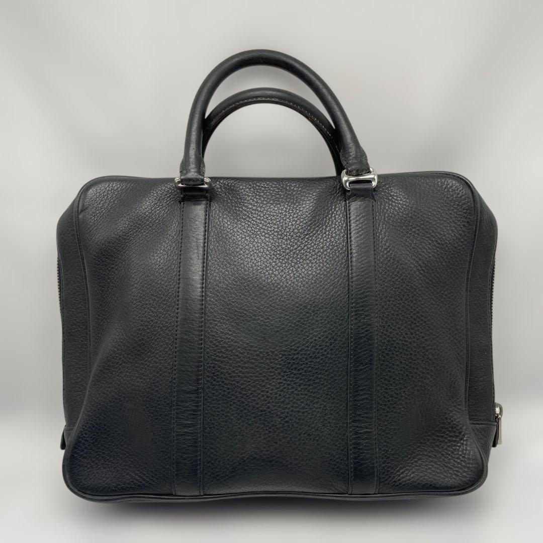 【mh/12.20/15】BALLY（バリー）ビジネスバッグ　ブラック