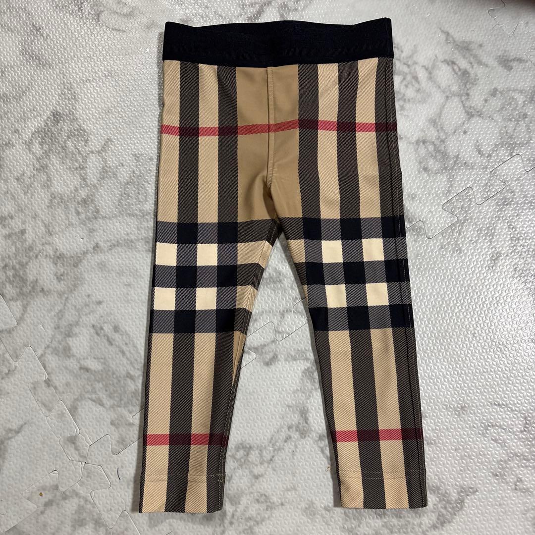 Burberry チェック柄 レギンス - メルカリ