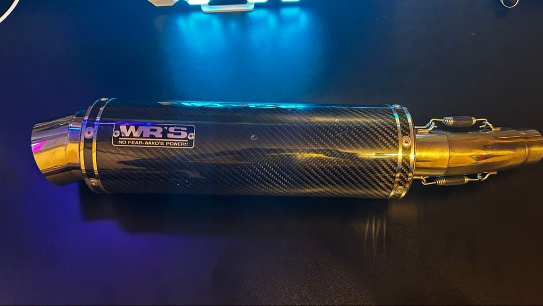 WR'S Ninja250/400 車検対応カーボンマフラー - メルカリ