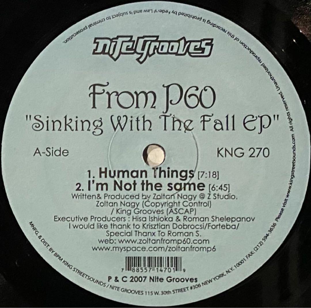 洋楽 From P60 - Sinking With The Fall EP From P60 – Sinking With The Fall EP – Vinyl (12