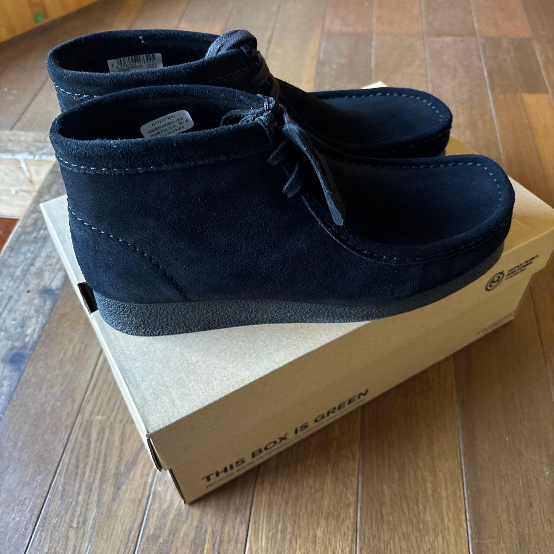 Clarks クラークス ワラビー WALLABEE EVO BT 26cm 黒 - メルカリ