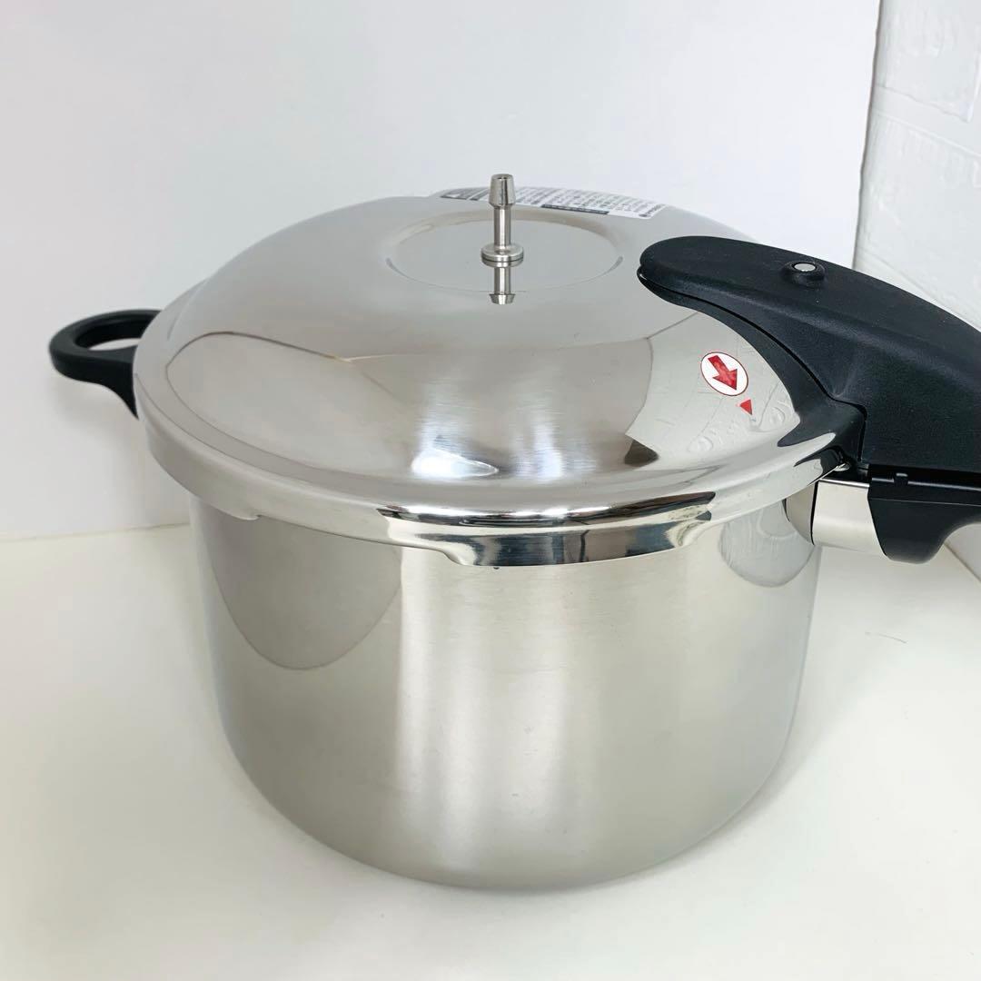 アサヒ軽金属　ゼロ活力 圧力鍋 5.5L ガラス蓋 付き