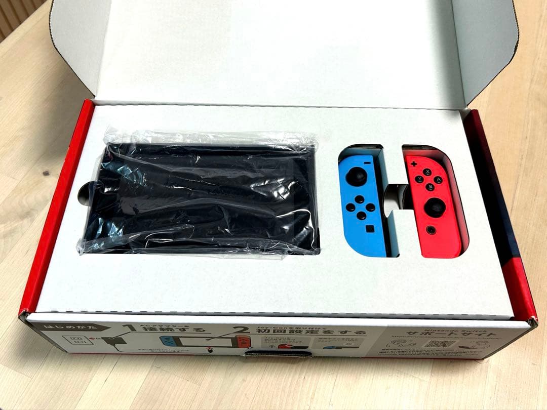 Nintendo Switch 本体 箱付属品完備 動作確認済 目立った傷なし - メルカリ