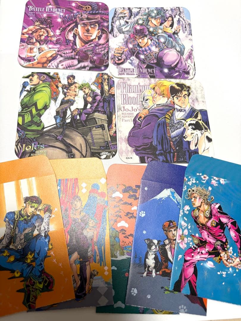 ジョジョ展 アートコースター 4枚とポチ袋5枚セット - メルカリ