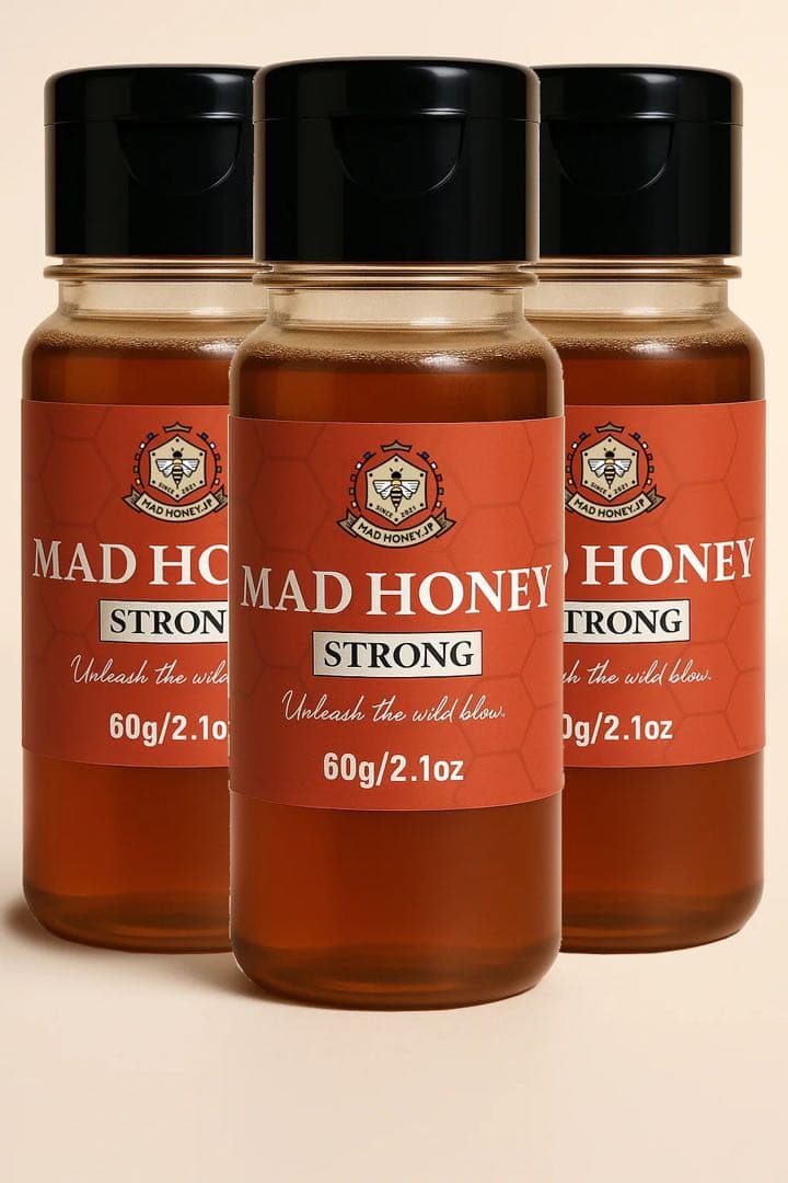 MAD HONEY STRONG マッドハニー60g 3本セット マッドハニー 商品一覧 – Mad Honey JP