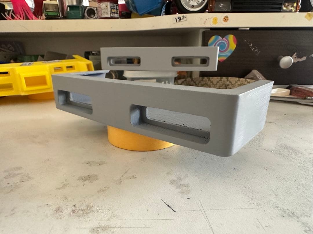 1/14 2トン キャンター ラジコン用 舟形バンパー ムネトラキャビンに