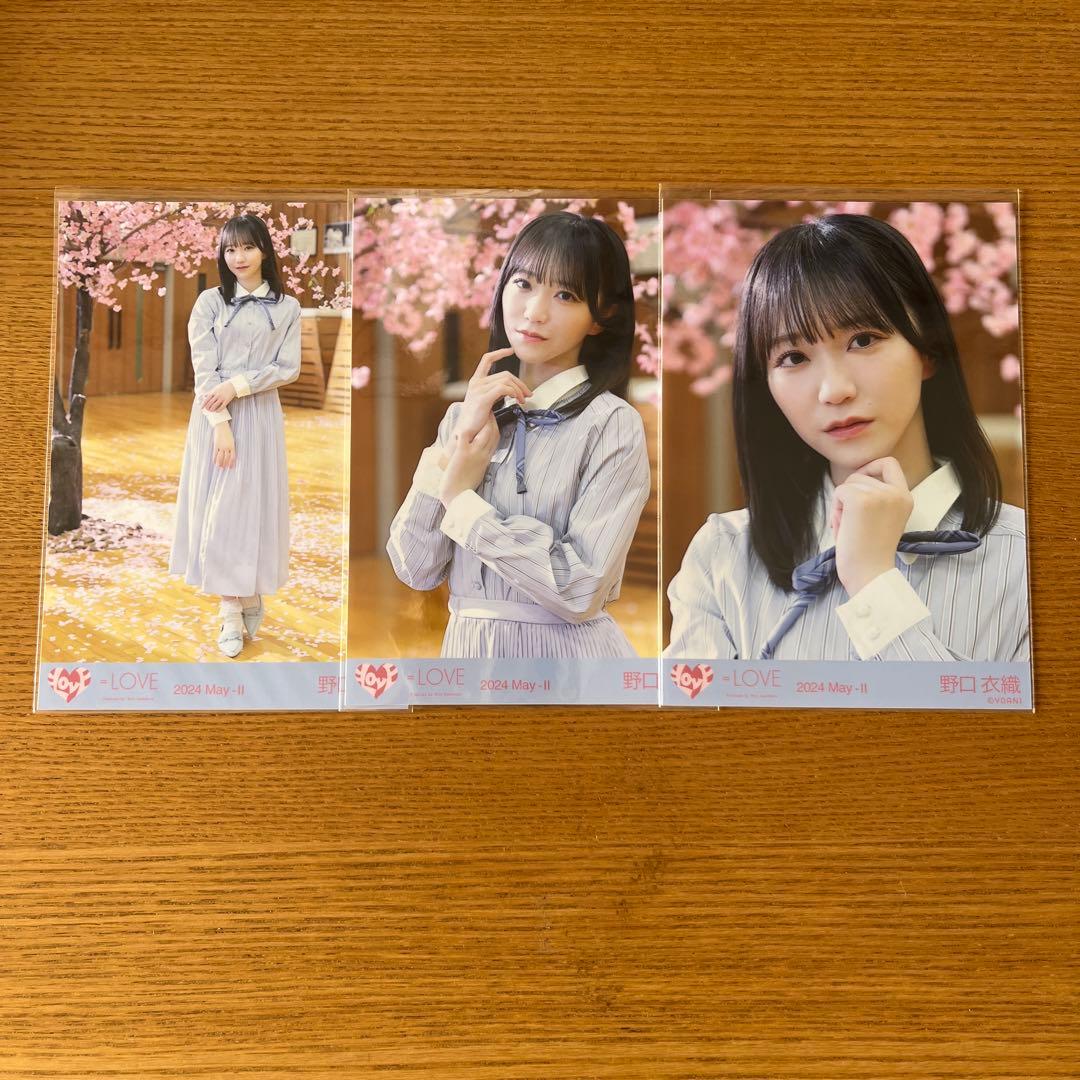 イコラブ 野口衣織 生写真 君の第3ボタン コンプ - メルカリ
