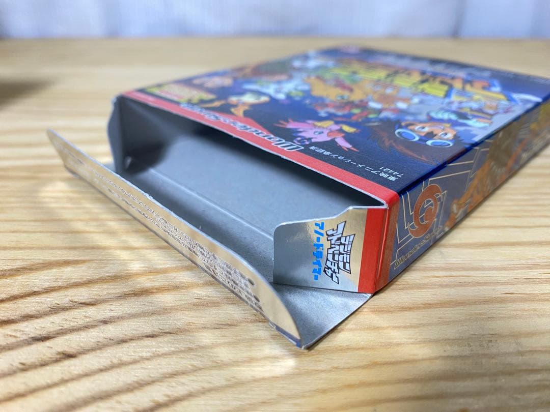 空箱＆取説】デジモンアドベンチャー アノードテイマー カードダス