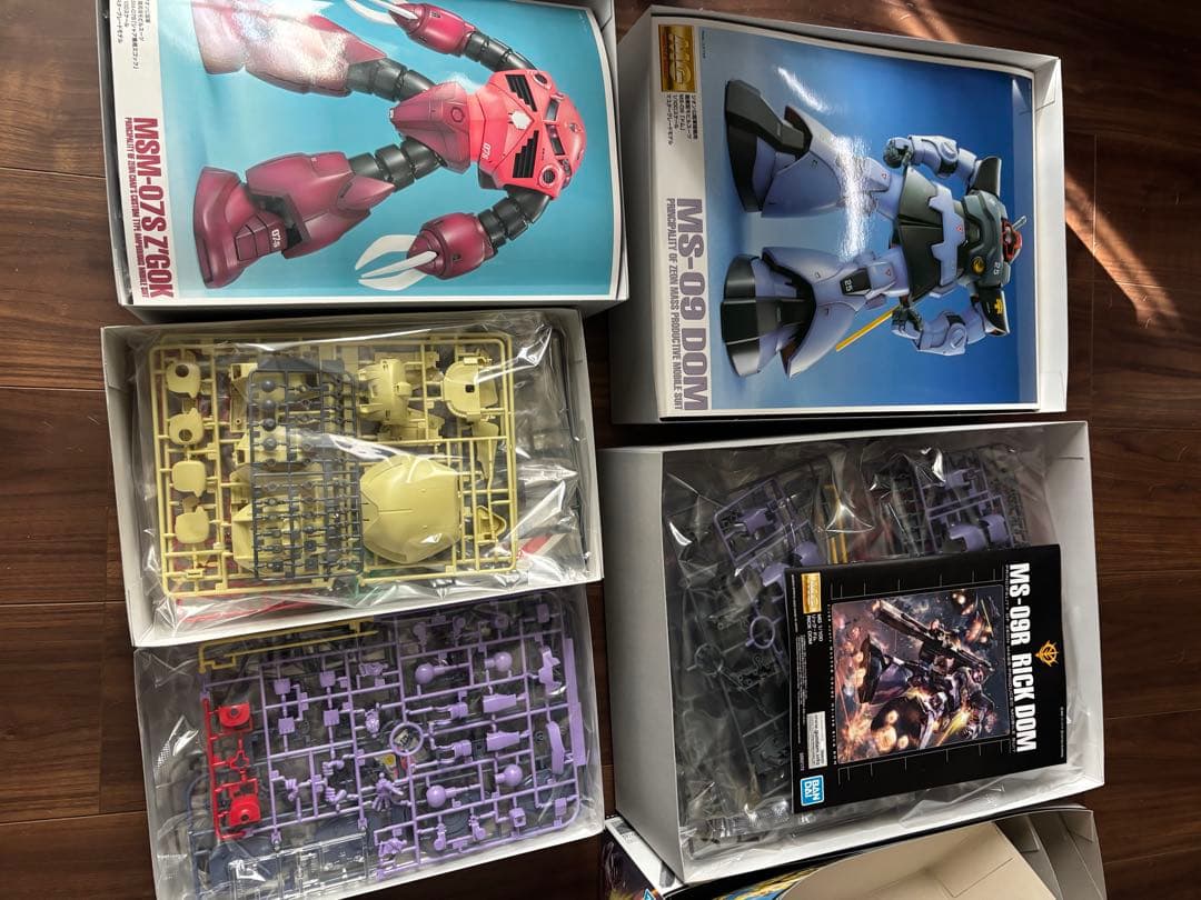 MG ガンプラセット 未組立 1/100 HG ドム ジオ ズゴッグ 1/144 - メルカリ