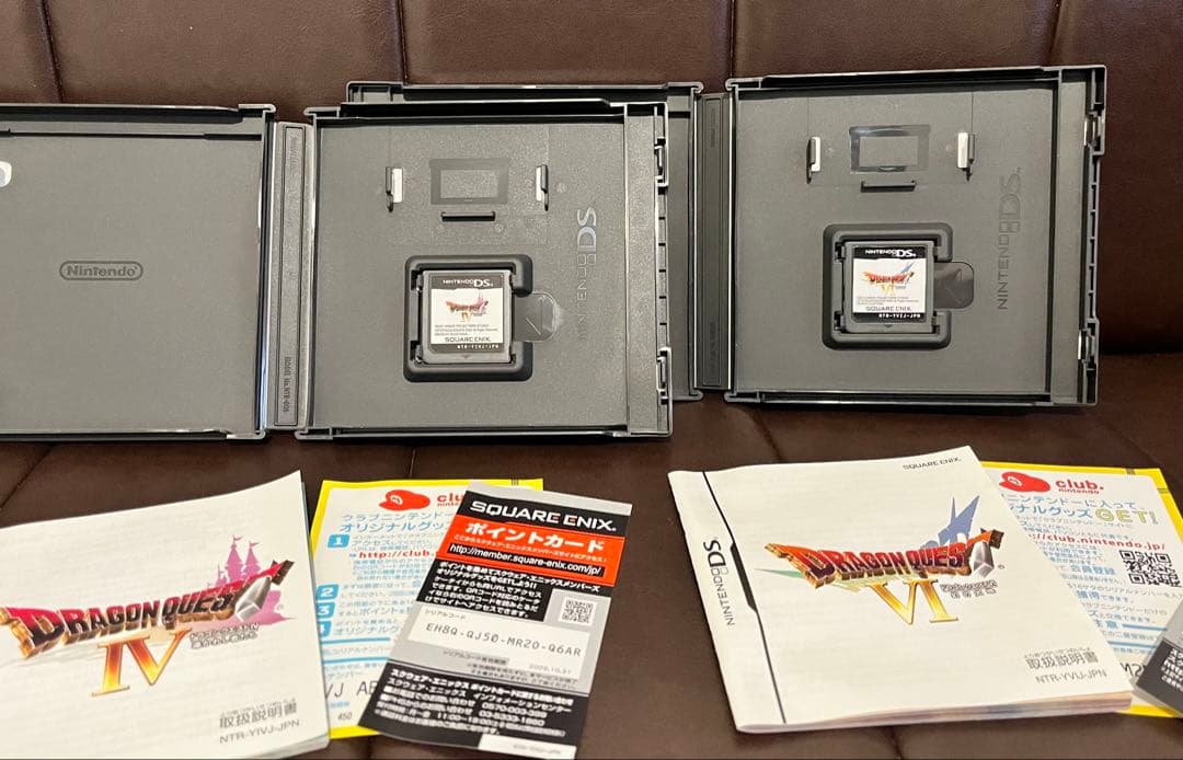 3DS DSドラゴンクエストIV VI IX Ⅶ Ⅷ Ⅺ 6本 箱説明書付き
