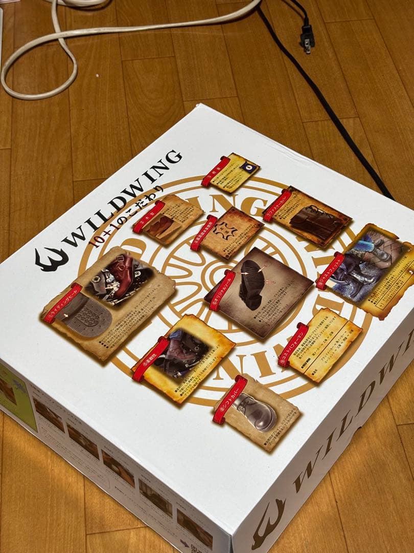 WILD WING 厚底ファルコン　ブラックWWM-0001ATU 25.5cm