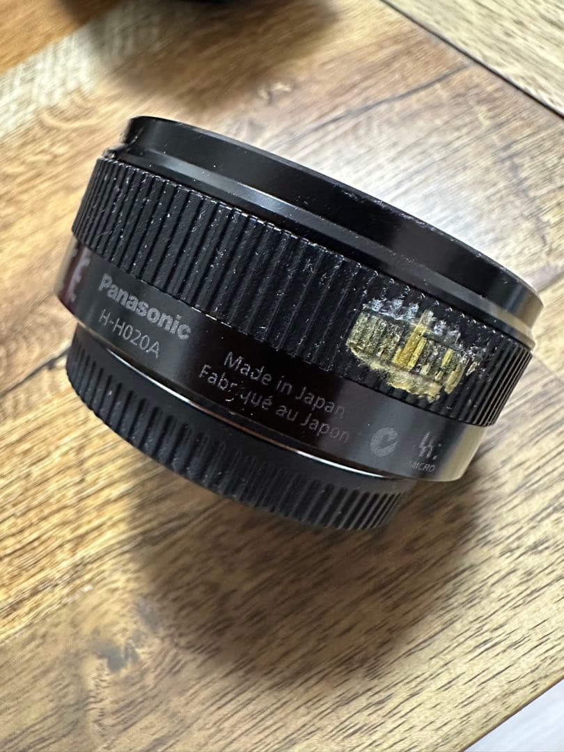 パナソニック単焦点レンズ LUMIX G F1.7/20 ASPH