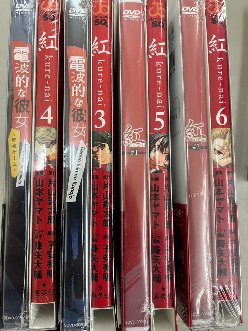 初回限定　紅-kure-nai dvd 全巻セット＋ova 未開封