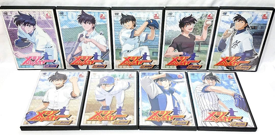 ケース無し//メジャー/ Major【1～6期+劇場版】DVD 全56巻