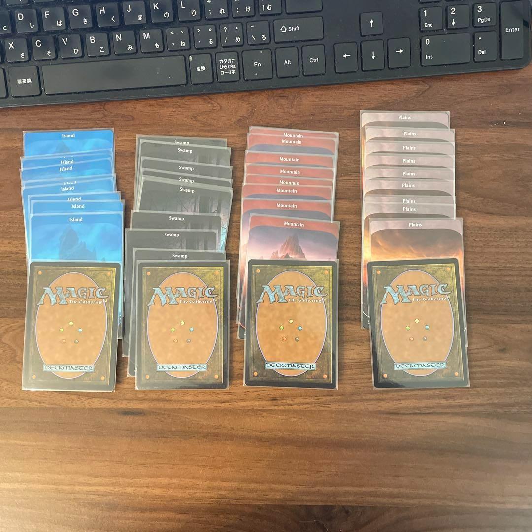 MTG EN フルアート UST 基本土地10枚x4種 1970072 - メルカリ
