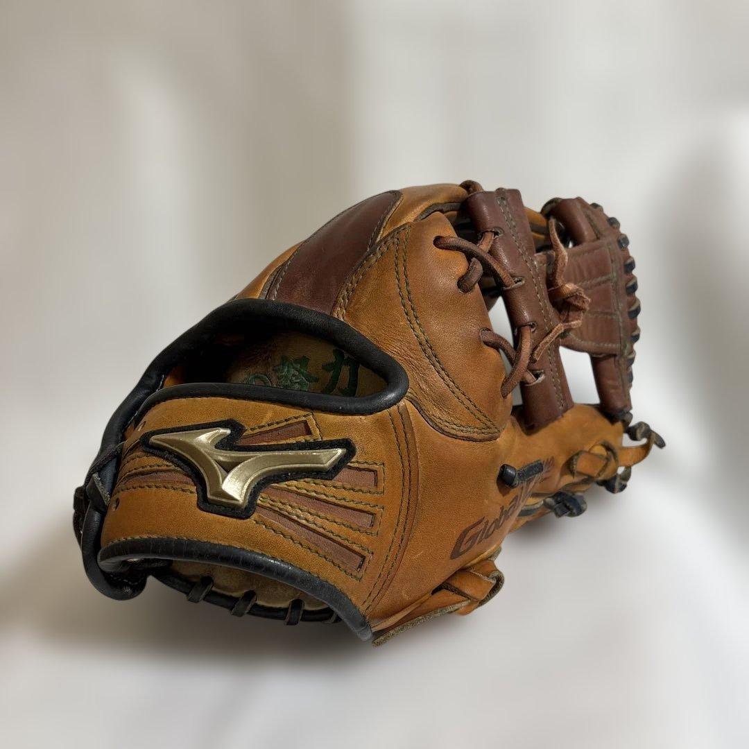 Mizuno ブラウンレザーグローブ 右手用 - メルカリ