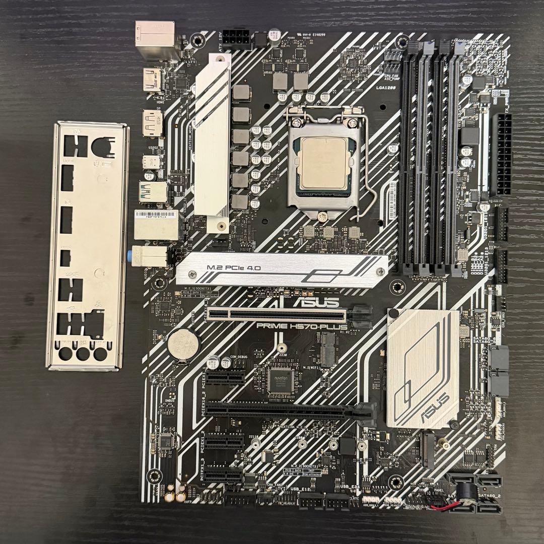 動作確認済】core i7 11700 マザーボードセット - メルカリ