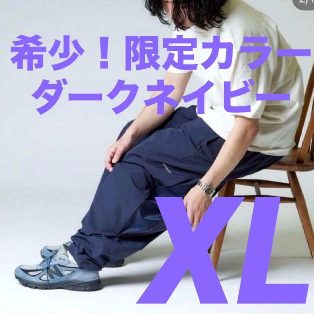 ネイビーXL】ALOUND ナイロンジャケットパンツセット