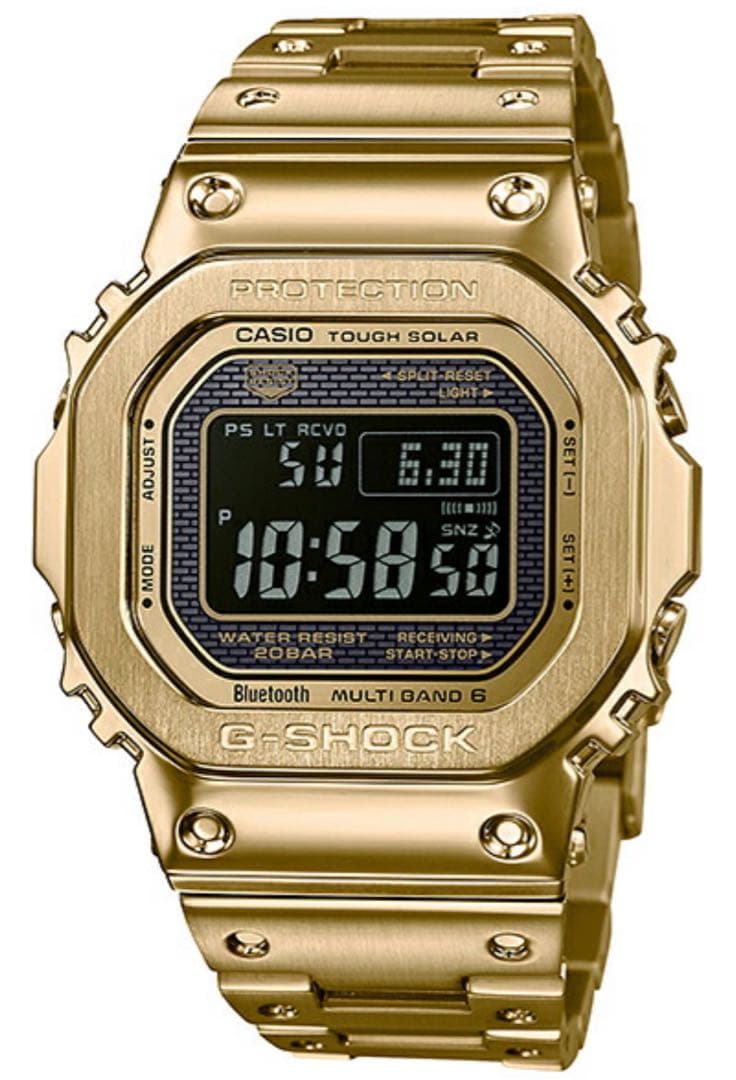 【新品】G-SHOCK フルメタル ゴールド GMW-B5000GD-9JF GMW-B5000GD-9ER | GMW-B5000GD-9 | G-Shock Gold