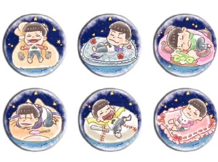 ☆全6種 えいがのおそ松さん 01 すやきゃら 缶バッジ