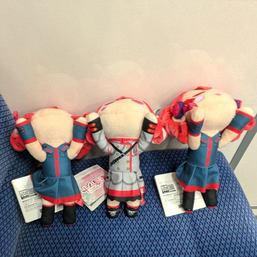 全3種セット【重音テト】寝そべりぬいぐるみ - メルカリ