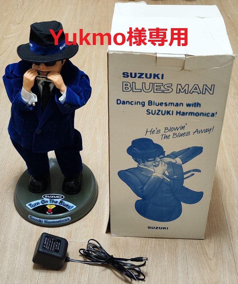 ブルースハープを吹く人形 SUZUKI BLUES MAN Hamonica - メルカリ