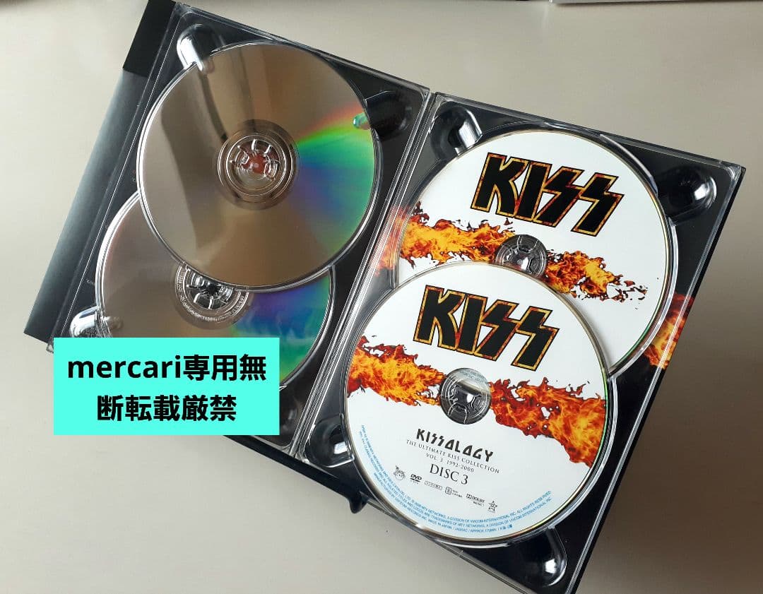 【未視聴DVD日本国内発売盤】KISS/KISSOLOGY Vol.3〈4枚組〉