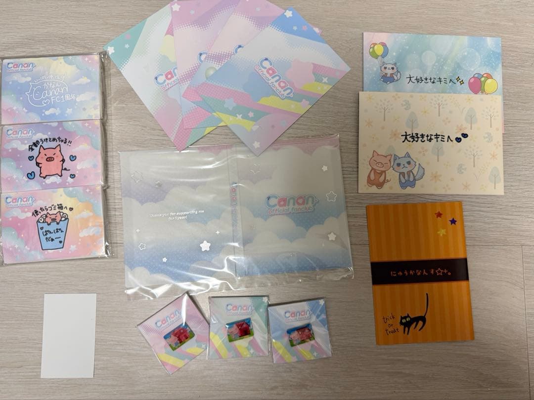 日南 Canan にゅうかなんす ファンクラブ 特典 グッズ - メルカリ