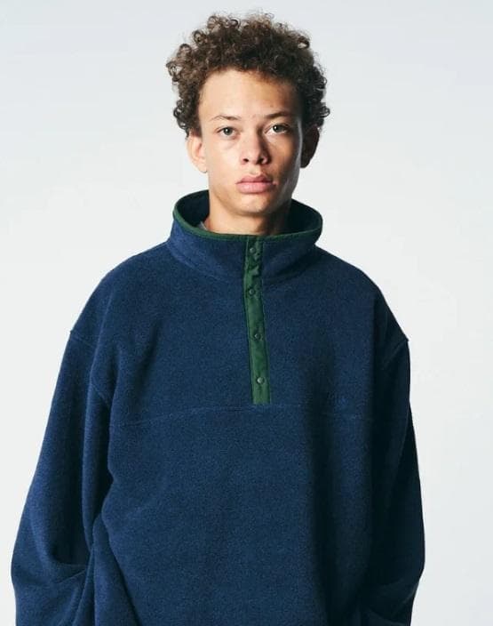 sedan all-purpose Fleece snap pullover - メルカリ