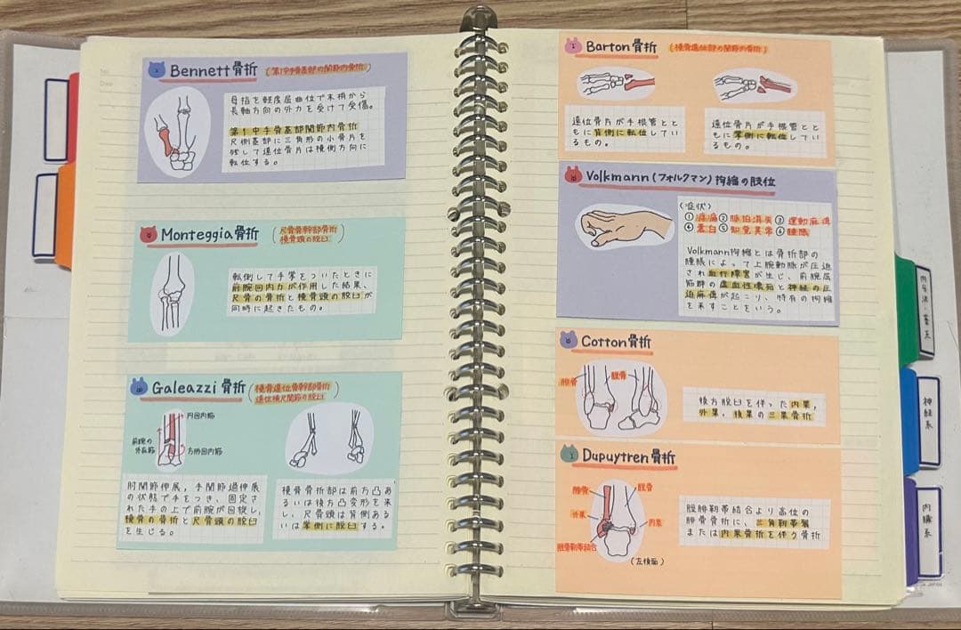 理学療法士 作業療法士 まとめノート、ふせんノート 【コピー】 - メルカリ