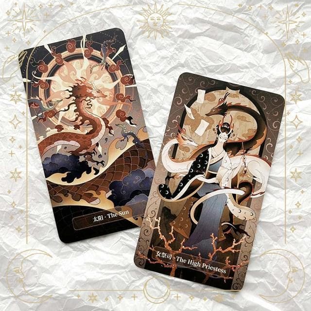 正規品タロットカード】超美麗デッキ✨入手困難希少レア✨ドラゴン／龍