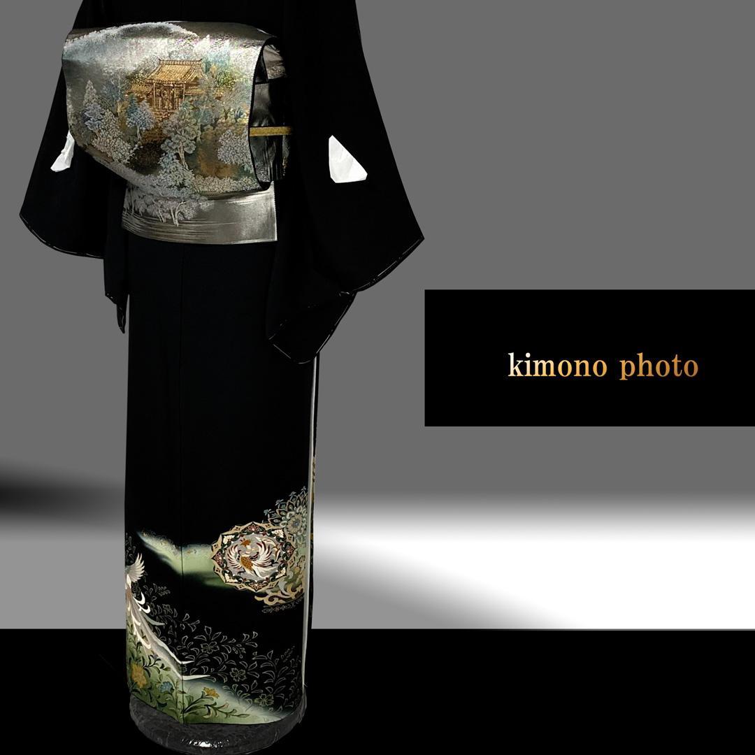 正絹【新品、未使用】6点フルセット【トールサイズ】極上逸品手描き