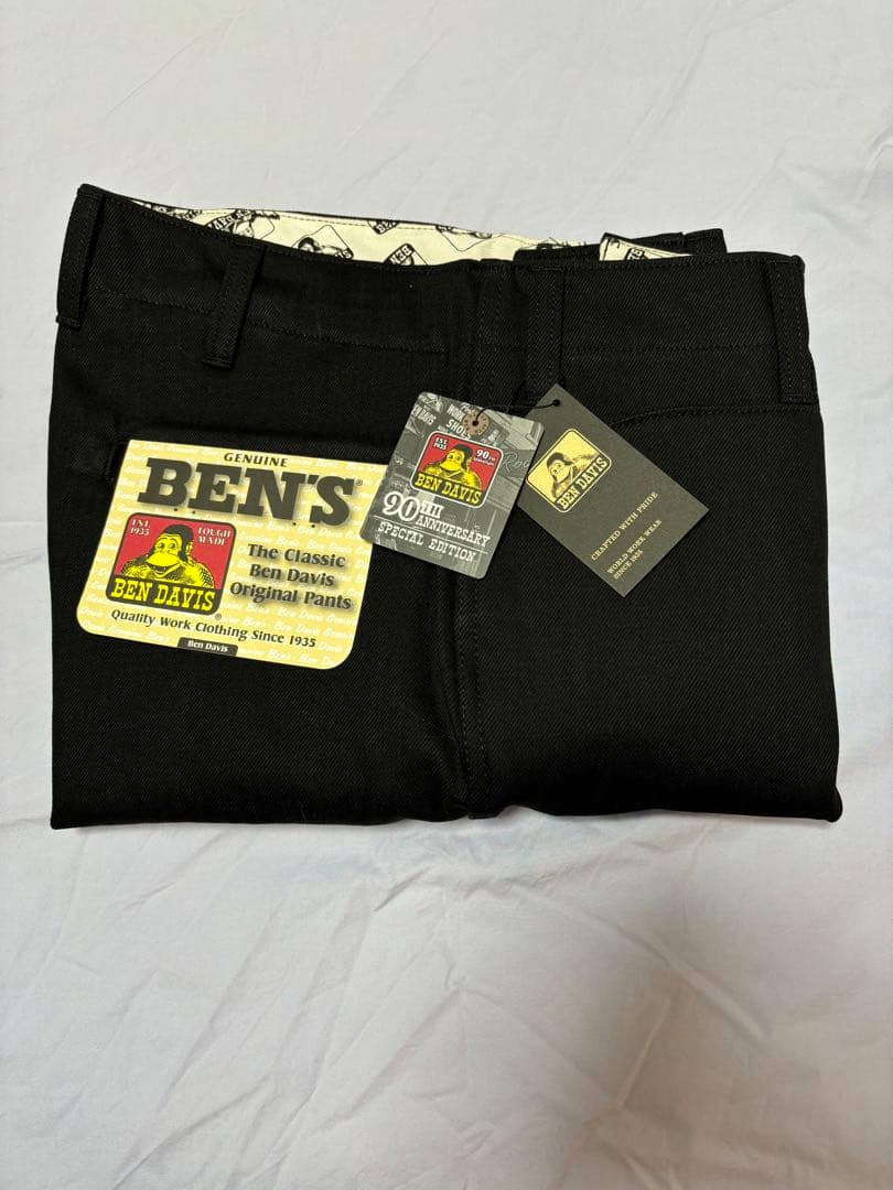 Ben Davis × FJ 90th BLACK FRISCO PANTS Ben Davis 90th BLACK DENIM FRISCO PANTS | FJ