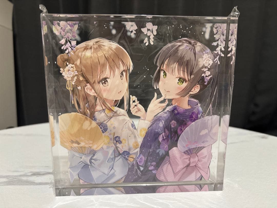 Anmi SUPERBLOOM 極厚アクリル「ハイビスカス」「浴衣」 人気