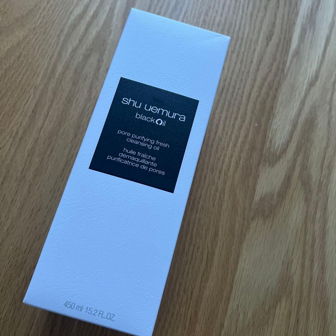 【正規品】シュウウエムラ black oil クレンジングオイル 450ml 会員限定販売・正規販売店】ブラック クレンジング オイル 450mL