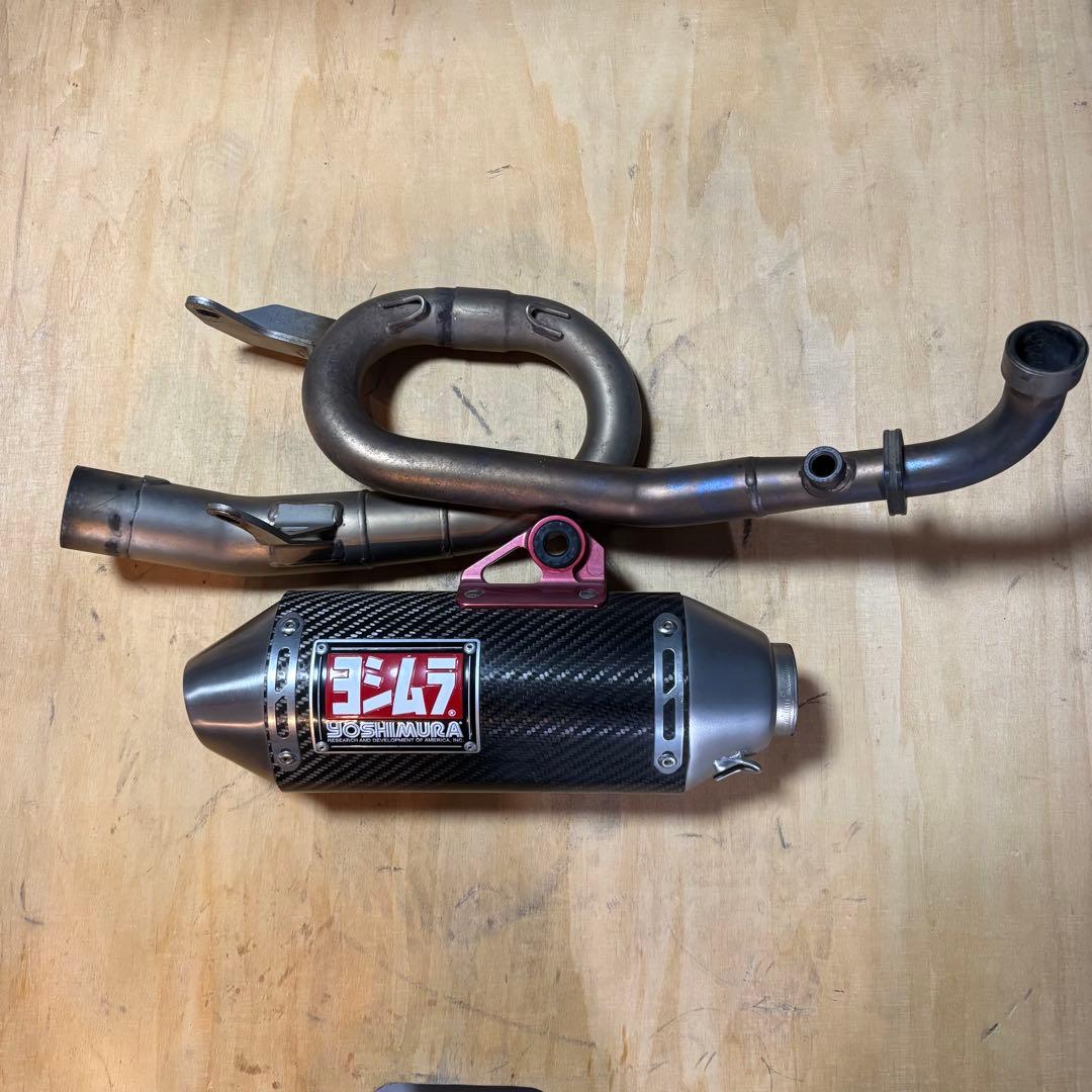 と*も様 希少　USヨシムラ RS-2 フルエキゾースト Z125PRO カーボ と*も様 希少 USヨシムラ RS-2 フルエキゾースト Z125PRO カーボ