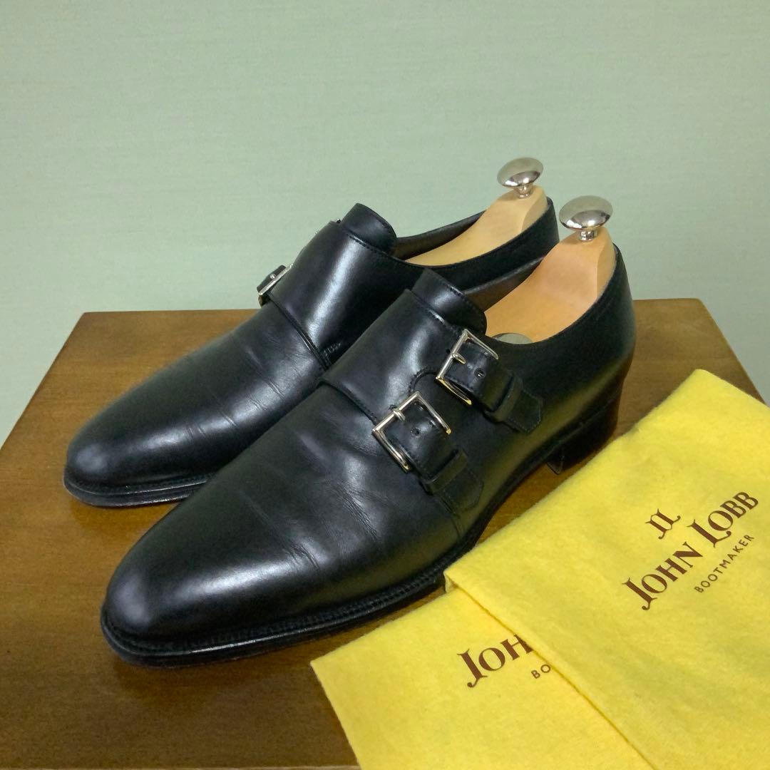 JOHN LOBB ジョンロブ NASEBY 7E 黒 英国製プレステージライン - メルカリ