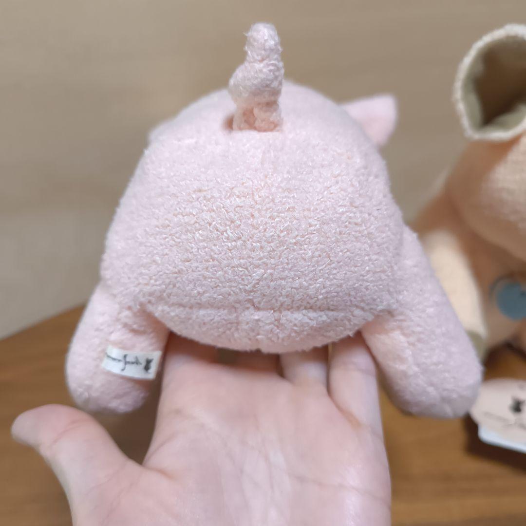 モンスイユ ショコラ ぶたぶた ハート ぶた レア ピンク色 ぬいぐるみ