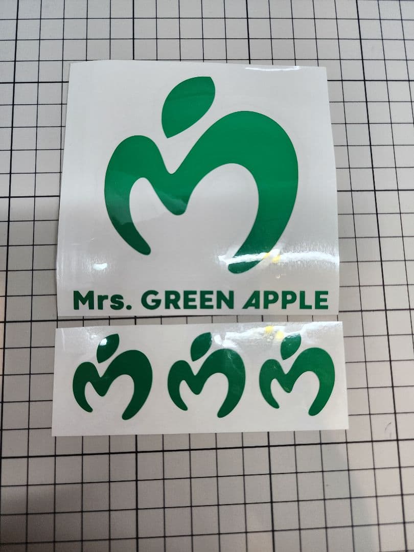 ミセス ステッカー 4枚セット Mrs. GREEN APPLE - メルカリ